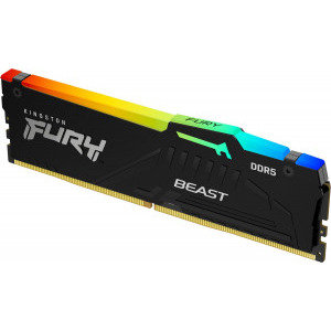 Kingston FURY Beast RGB 16GB DDR5 6400MHz CL32
