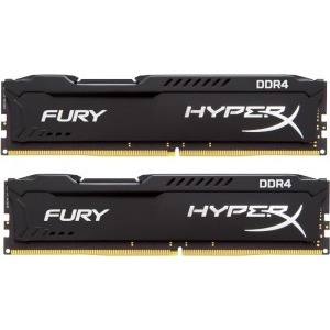 HyperX Fury Black 8GB DDR4 2666MHz CL15 Dual Channel Kit