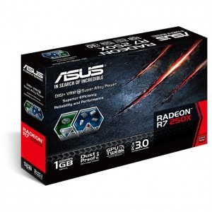 ASUS Radeon R7 250X 1GB GDDR5 128-bit