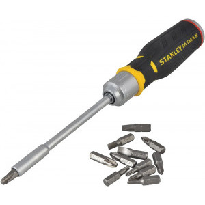 STANLEY Surubelnita magnetica cu clichet + 12 varfuri  FatMax FMHT0-62690