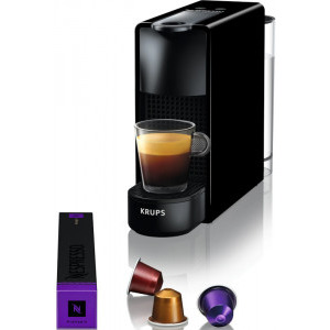 Nespresso by Krups Essenza Mini Black, 1300W, 19bar, 0.6L, Negru