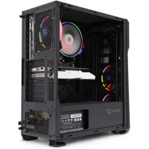 FirstGear Gaming Warglaive Powered By ASUS, AMD Ryzen 5 1600AF 3.2GHz, 8GB DDR4, 240GB SSD, GTX 1050 Ti 4GB GDDR5, Iluminare RGB