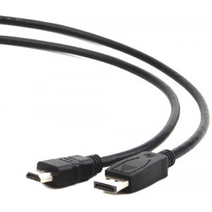 Spacer DisplayPort Male - HDMI Male, 1.8m, negru