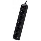 Priza/prelungitor CyberPower B0520SCO 5x Schuko, 1.8m, negru
