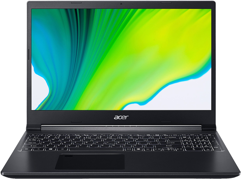 Laptop Acer Gaming 15.6'' Aspire 7 A715-41G, FHD IPS, Procesor AMD Ryzen™ 5 3550H (4M Cache, up to 3.7 GHz), 8GB DDR4, 512GB SSD, GeForce GTX 1650 4GB, No OS, Charcoal Black