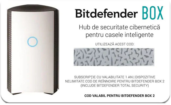 Antivirus Bitdefender BOX Subscriptie 1 An