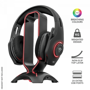 Trust GXT 265 Cintar RGB Headset Stand