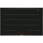 Plita incorporabila Bosch PXY875DC1E, Inductie, 4 zone de gatit, MaxiFlex, PerfectFry, 80 cm, Negru