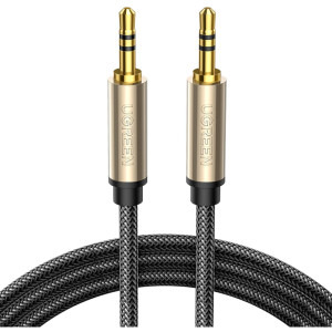 Ugreen AV125, Jack 3.5 mm Male - Jack 3.5 mm Male, 2m, negru-gri
