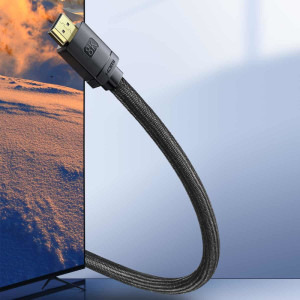 Baseus HD 8K, HDMI Male - HDMI Male, v2.1, 3m, negru
