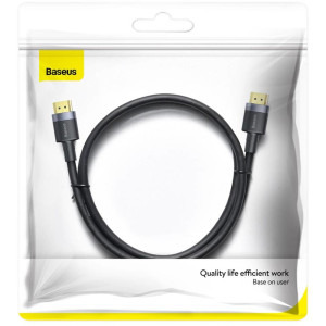 Baseus Cafule, HDMI Male - HDMI Male, v2.0, 5m, negru