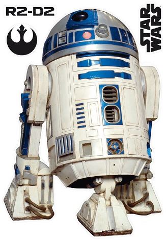 ABYStyle STAR WARS -  Scale 1 - R2D2 Sticker