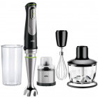Braun Mixer vertical Multiquick 9 MQ9038X, 1000W, 0.5 L / 0.6L, Negru/Argintiu