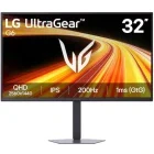 LG Gaming UltraGear G6 32G620B-B 31.5 inch QHD IPS 1 ms 200 Hz HDR FreeSync Premium & G-Sync Compatible