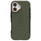 UAG Capac Protectie Spate Civilian Magsafe Olive/Orange pentru iPhone 17