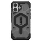 UAG Pathfinder Clear MagSafe Ash/Black pentru iPhone 17