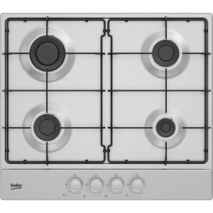Beko BBSE12130XD Cuptor electric & Plita pe gaz, Inox