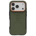UAG Capac Protectie Spate Civilian Magsafe Olive/Orange pentru iPhone 17 Pro Max / 18 Pro Max