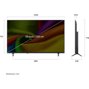 LG Smart TV 55NU850B3LA Seria NU85 138cm 4K UHD HDR