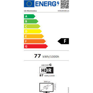 LG Smart TV 55NU850B3LA Seria NU85 138cm 4K UHD HDR