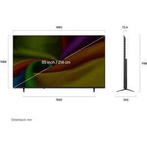 LG Smart TV 85NU850B3LA Seria NU85 214cm 4K UHD HDR