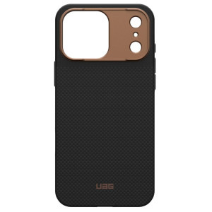 UAG Capac Protectie Spate Fibr Armr Magsafe Kevlar Graphite/Bronze pentru iPhone 17 Pro / 18 Pro