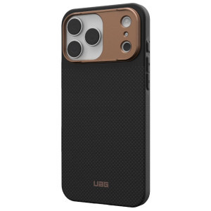 UAG Capac Protectie Spate Fibr Armr Magsafe Kevlar Graphite/Bronze pentru iPhone 17 Pro / 18 Pro