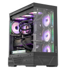 PC Gaming BALAUR MaxUltra, Intel Core Ultra 5 245KF 4.2GHz, 32GB DDR5, 1TB SSD, RTX 5060 Ti 8GB GDDR7, Iluminare RGB