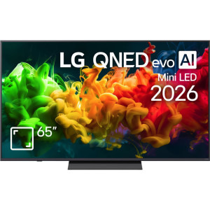 LG Smart TV QNED MiniLED 65QNED8EB3B Seria QNED8E evo AI 164cm 4K UHD HDR