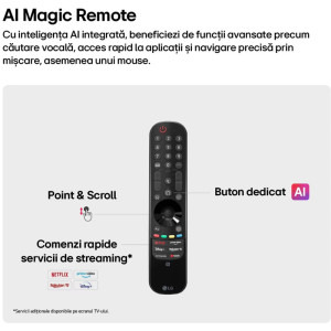 LG Smart TV QNED MiniLED 65QNED7EB3C Seria QNED7E AI 164cm 4K UHD HDR