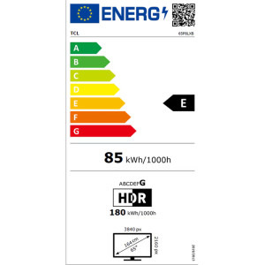 TCL Smart TV QD-MiniLED 65P8L Seria P8L 164cm 4K UHD HDR