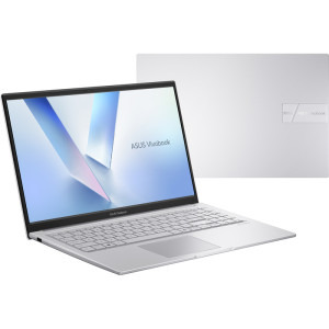 ASUS 15.6'' Vivobook 15 X1504MA, FHD, Procesor Intel® Core™ 3 304 (6M Cache, up to 4.30 GHz), 8GB DDR5, 512GB SSD, Intel Graphics, No OS, Cool Silver