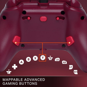 POWERA Advantage Red Blaze pentru Xbox Series X/S