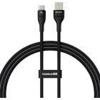 Cablu de date / adaptor Baseus Flash Series 2, USB Male la USB-C Male, 100 W, 1 m, Black