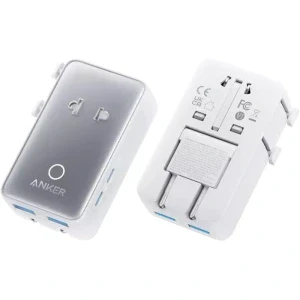 Anker Adaptor Nano Travel A9215H21, 2x USB-C, 2x USB, Quick Charge 20 W, White