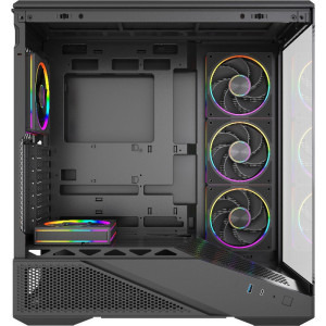 Gaming GREUCEANU Ultra Streaming Edition, Intel Core Ultra 7 265KF 3.9GHz, 32GB DDDR5, 2TB SSD, RTX 5070 Ti 16GB GDDR7, Iluminare RGB