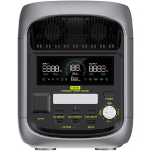 Fossibot Statie de alimentare portabila F1800, 1024 Wh, 1800 W, LiFePO4