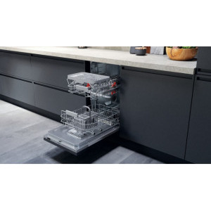 Hotpoint HSIC 3T127 C, Slim, 10 seturi, 8 programe, Clasa E, 45 cm