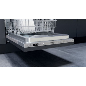 Hotpoint HSIC 3T127 C, Slim, 10 seturi, 8 programe, Clasa E, 45 cm