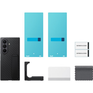 Samsung Protectie pentru spate Carbon Standing Graphite pentru Galaxy Z Fold 8 Ultra