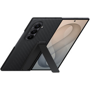 Samsung Protectie pentru spate Carbon Standing Graphite pentru Galaxy Z Fold 8 Ultra
