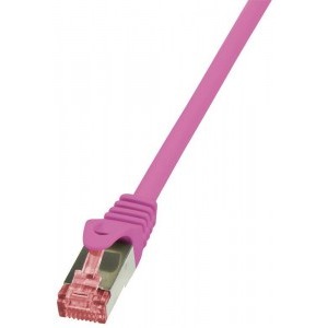 Logilink PrimeLine CAT6 Patch Cable S/FTP 3m pink