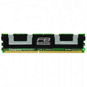 Kingston Memorie ValueRAM ECC FBDIMM DDR2 4GB 667MHz CL5 Dual Rank x4 1.8v w/TS Intel