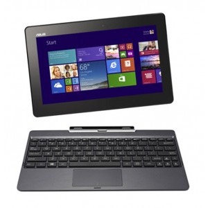 ASUS 10.1" Transformer Book T100TA, HD Touch, Procesor Quad Core Intel® Atom Z3740 1.33GHz, 2GB, 32GB flash, 500GB, GMA HD, Win 8.1, Gray + Office 365 Personal for Tablets + Docking
