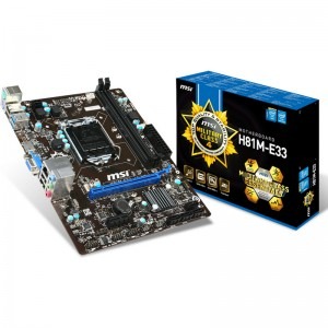 MSI H81M-E33
