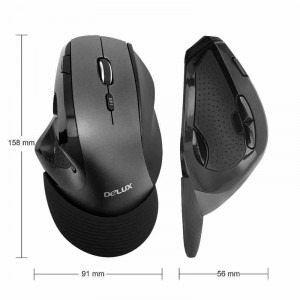 Delux M910 Wireless Black