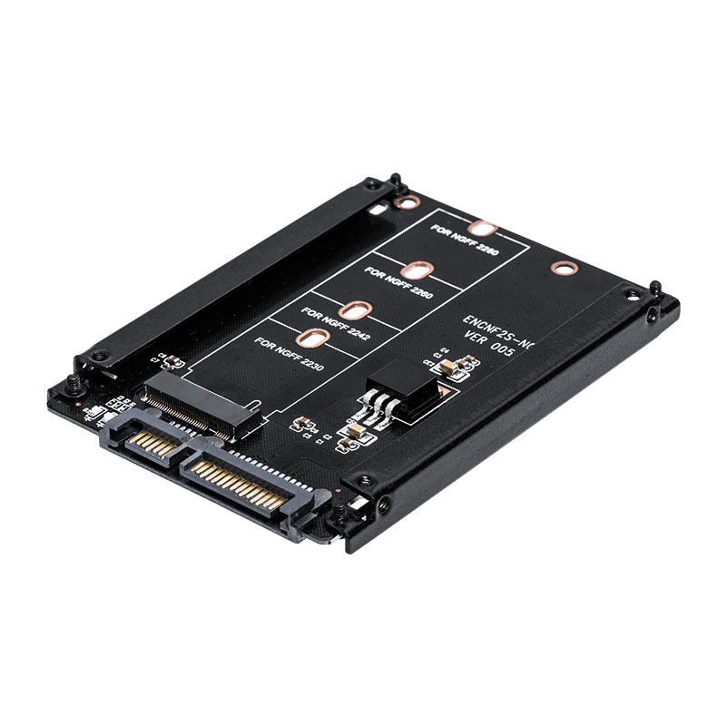 Adaptor Orico S22TM2 1x M.2 SATA - 1x SATA, negru