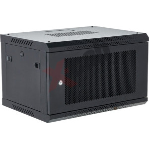 Xcab 9U80A3.9004 9U, Wall mount, 600 x 800, Metal door, Negru