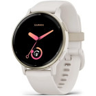 SmartWatch Garmin Vivoactive 5, GPS, 42mm, curea silicon, Cream Gold/Ivory