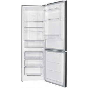 Heinner HCNF-HM293XF+, 293 L, Clasa F, No Frost, Control electronic, 186 cm, Inox